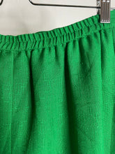 Indlæs billede til gallerivisning Vintage grøn pencil nederdel