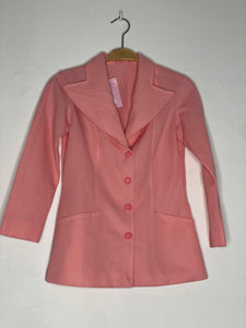 Vintage rosa jakke xs