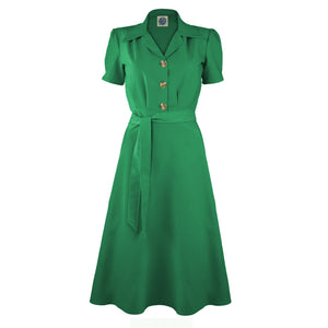 Grøn kjole fra Pretty retro