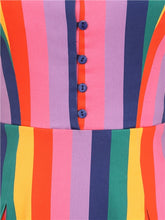 Indlæs billede til gallerivisning Rainbow bright and beautiful Demmi Rainbow dress
