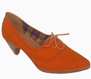Orange vintage inspi sko